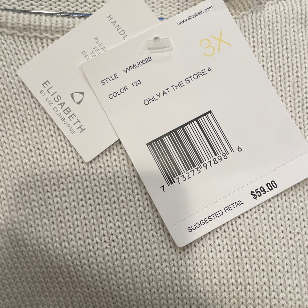 Elisabeth by Liz Claiborne sweater - Picture 4 of 4